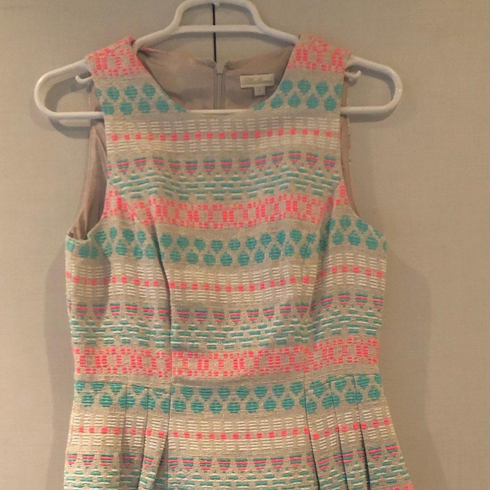 Shoshanna Fit & Flare Patterned Party Dress Size 4